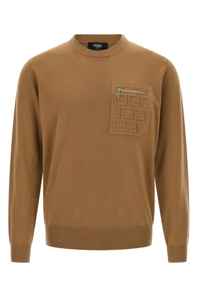FENDI FENDI MEN FF POCKET SWEATER