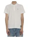 Fendi Ff Polo Shirt In Neutral