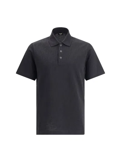 FENDI FENDI MEN FF POLO SHIRT