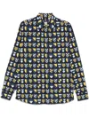 Fendi Shirt With Banners In Multi