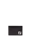 Fendi Men Flat Card Case In Multi