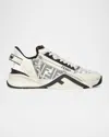 Fendi Men Flow Sneakers In White