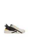 Fendi Flow Sneaker With Distinctive Monogram Accents In White
