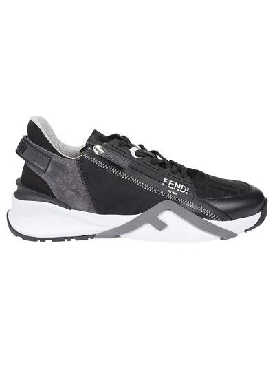 Fendi Men Flusso Di Scarpe Da Ginnastica In Black