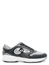 Fendi Forward Lace-up Sneakers In Multicolor