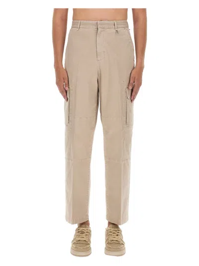 FENDI MEN'S GABARDINE PANTS