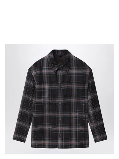 FENDI MEN'S GO-TO JACKET TARTAN BROWN | SIZE 50 | FW1307ATEE