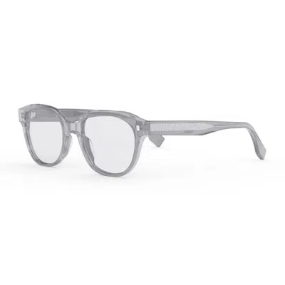Fendi Men's Grey Round Eyeglass Frames Fe50029i 020