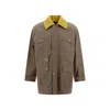Fendi Beige Jacket In Beige