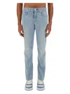 Fendi Jeans In Denim In Blue