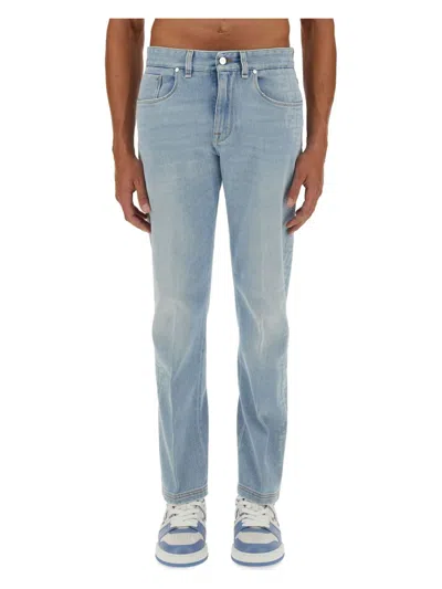 Fendi Men's Jeans In Blue