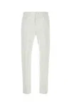 Fendi Jeans In Denim Bianco In White