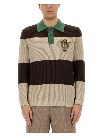 FENDI MEN'S JERSEY POLO | SIZE 50 | FZC358 COLOR AU7SF1RWU
