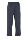 Fendi Monogram Trackpants In Blue