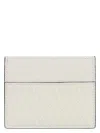 Fendi Ff Monogram Printed Card Holder In White