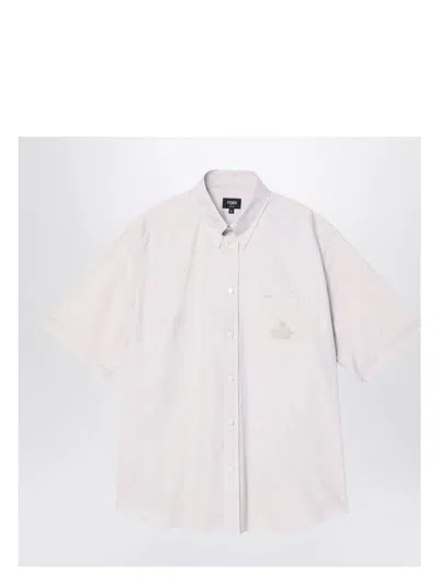 FENDI MEN'S LIGHT BUTTON-DOWN SHIRT