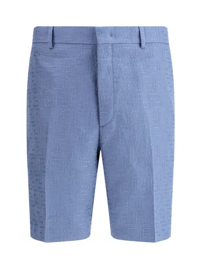 FENDI FENDI MEN LINEN SHORTS