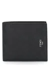 Fendi Diagonal Wallet Wallets Black In Black