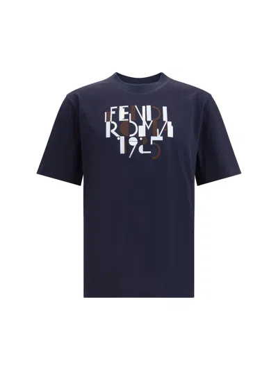 FENDI FENDI MEN LOGO T-SHIRT