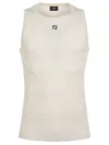 Fendi Men Logo T-shirt In Neutral
