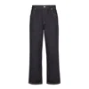Fendi Straight Leg Denim Trousers With Five Pockets In Blue