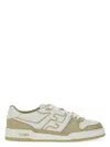 Fendi Leather Sneakers With Ff Lateral Logo In White