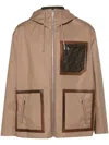 Fendi Ff-motif Reversible Parka In Nocearmy