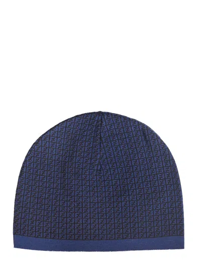 FENDI FENDI MEN MONOGRAM LOGO HAT