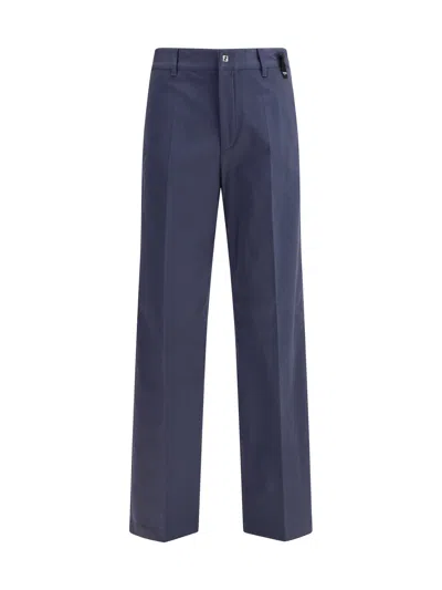 Fendi Men New Rich Pants In Blue