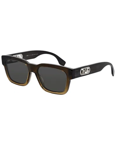Fendi Men's O'lock 53mm Sunglasses In Multi