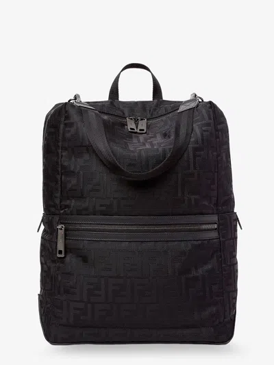 Fendi Men Padded Ff Nylon  Lui Backpack In Multi