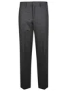 Fendi Men Pantalone Sartoriale In Gray