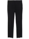 Fendi Night Blue Virgin Wool Trousers Men In Multicolor