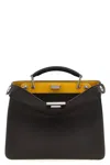 Fendi Brown Peekaboo Iseeu Small Handbag In Brown