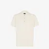 Fendi Men's Cotton Polo T-shirt In Latte