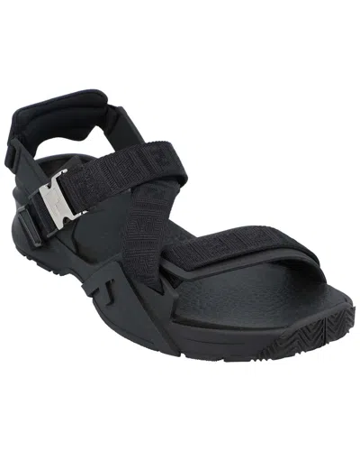 Pre-owned Fendi Men's Polyester Flow Sandal (authentic Pre-loved)