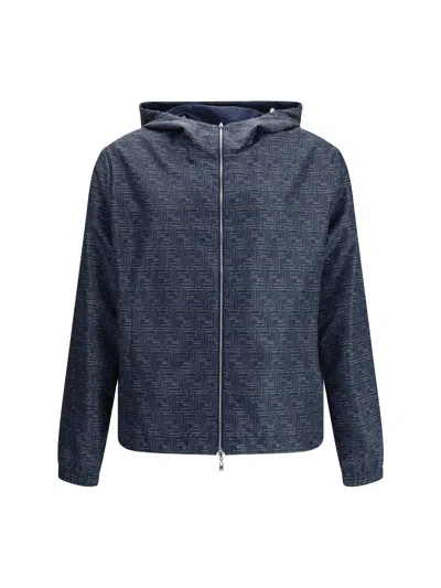 FENDI FENDI MEN REVERSIBLE WATERPROOF JACKET