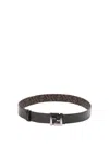 Fendi `roma` Reversible Belt In Multicolor