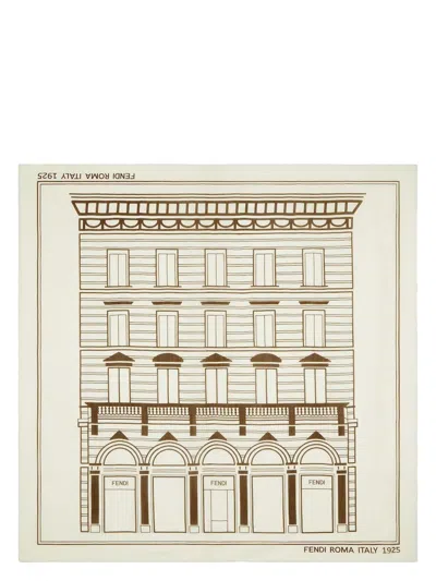 FENDI MEN'S SCIALLE STAMPA