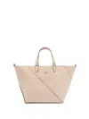 Fendi `selleria Diag` Small Shopper In Multicolor