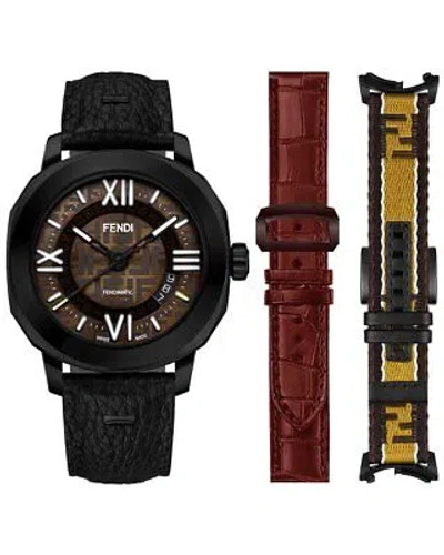 Pre-owned Fendi Men's Selleria Watch Women's