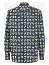 Fendi Shirt With Banners In Multi