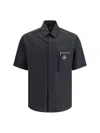 Fendi Men Short-sleeve Shirt In Black