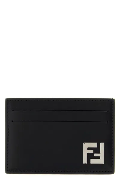 FENDI FENDI MEN 'SLIM SQUARED FF' CARD HOLDER