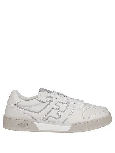 Fendi Men Sneaker Mix In Neutral