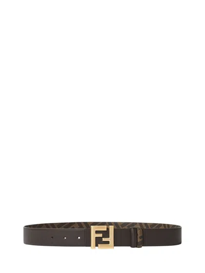 FENDI FENDI MEN SQUARED FF BELT