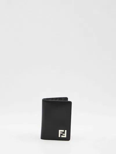 FENDI FENDI MEN SQUARED FF CARD HOLDER