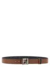 Fendi 'squared Ff' Reversible Belt