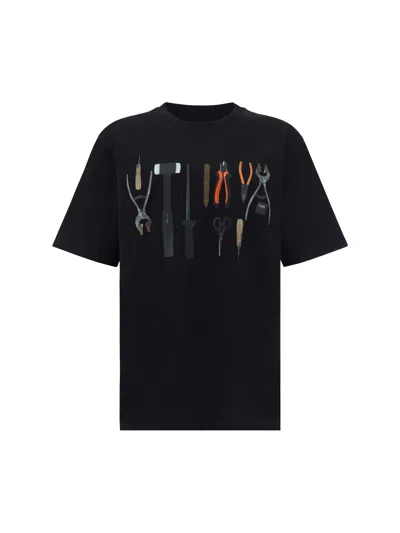 Fendi Men T-shirt In Black