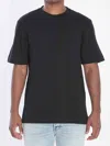 Fendi Monogrammed Geometric Pattern Crew Neck T-shirt In Black